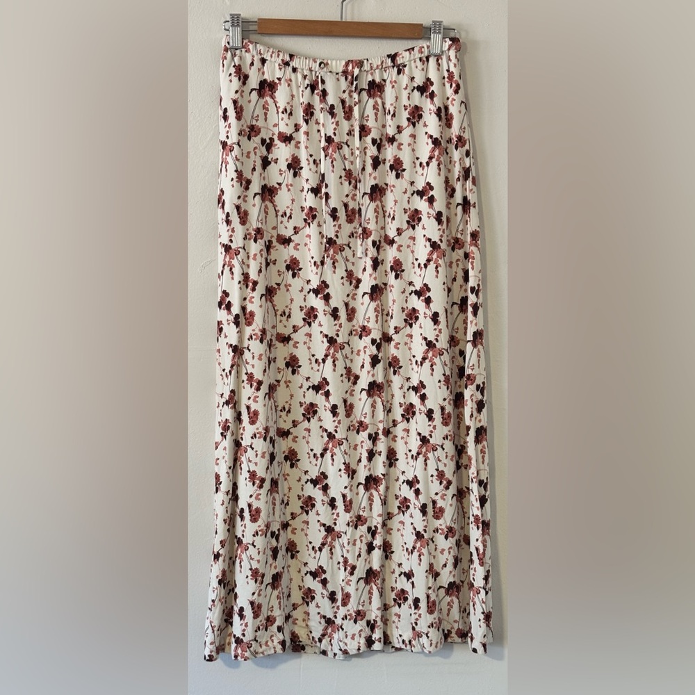 Melrose and Market Women’s Small Rayon Floral Print Maxi Skirt - Picture 2 of 7